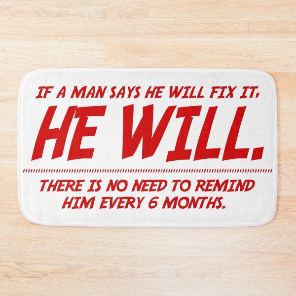 Item preview, A man will fix it designed and sold by RixzStuff.