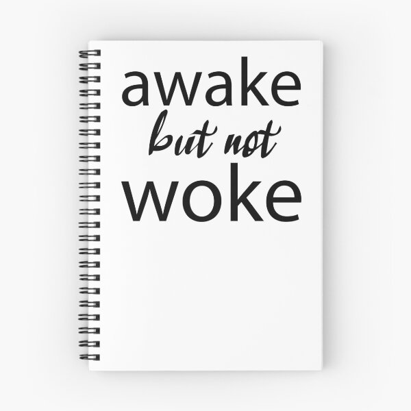 Item preview, Awake but not woke, sleeping funny, Anti Woke Culture designed and sold by adjamine.