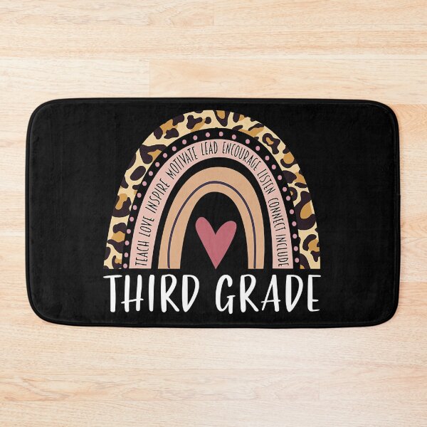 Item preview, Leopard Rainbow Third Grade Teacher 3rd Back to School Women designed and sold by WilliamQuinnell.