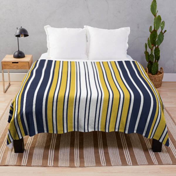 Item preview, Vertical, elegant, stripes,navy blue, mustard yellow, white designed and sold by Svitac.