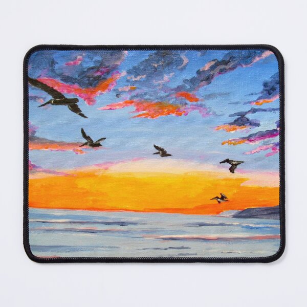 Item preview, Pelican Sunset designed and sold by PaintedbyCarol.