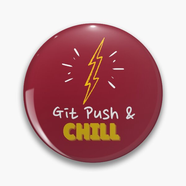 Item preview, Git Push and Chill Programmers and DevOps daily routine blue designed and sold by IrinchiDE.