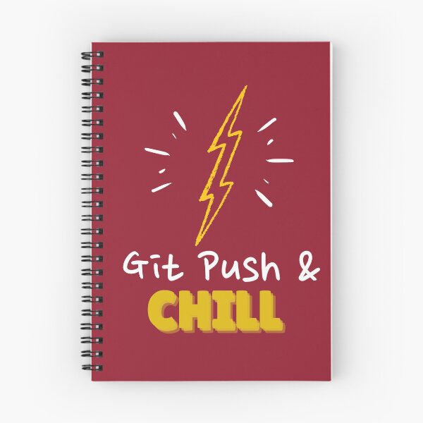 Item preview, Git Push and Chill Programmers and DevOps daily routine blue designed and sold by IrinchiDE.