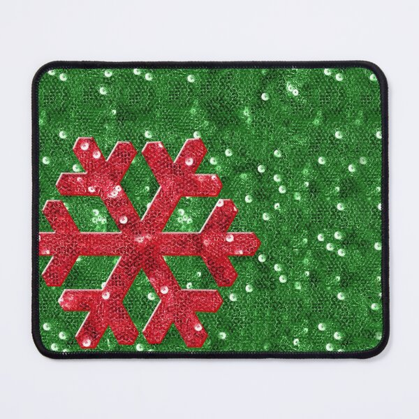 Item preview, Red Sequin-Look Snowflake designed and sold by Gravityx9.