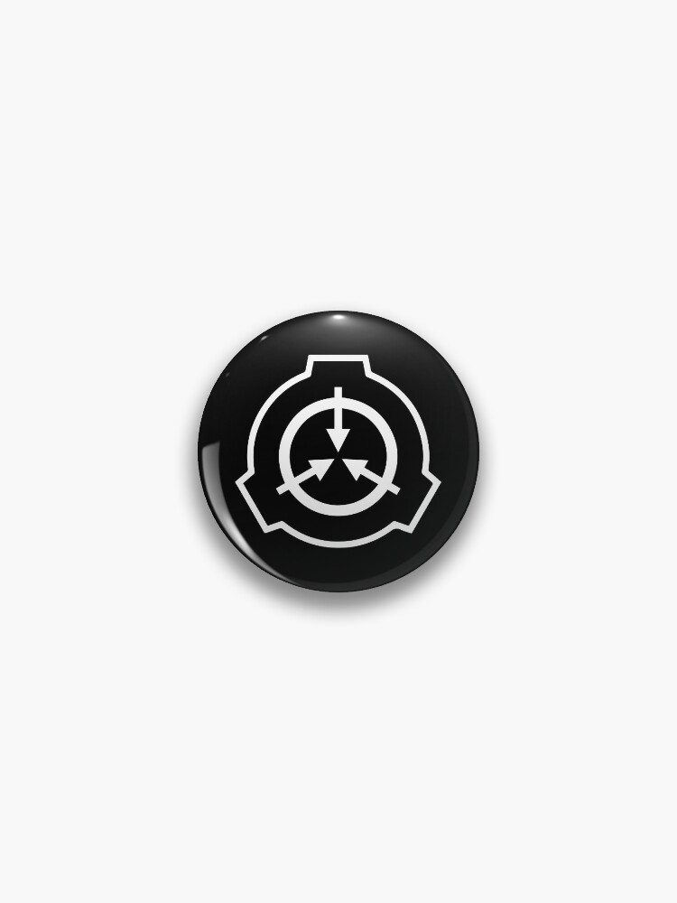 SCP Foundation Logo Pin for Sale by EmthelRackem