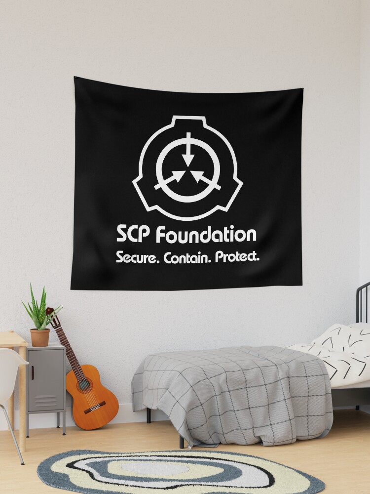 SCP Foundation (on Black) Comforter for Sale by Biochao