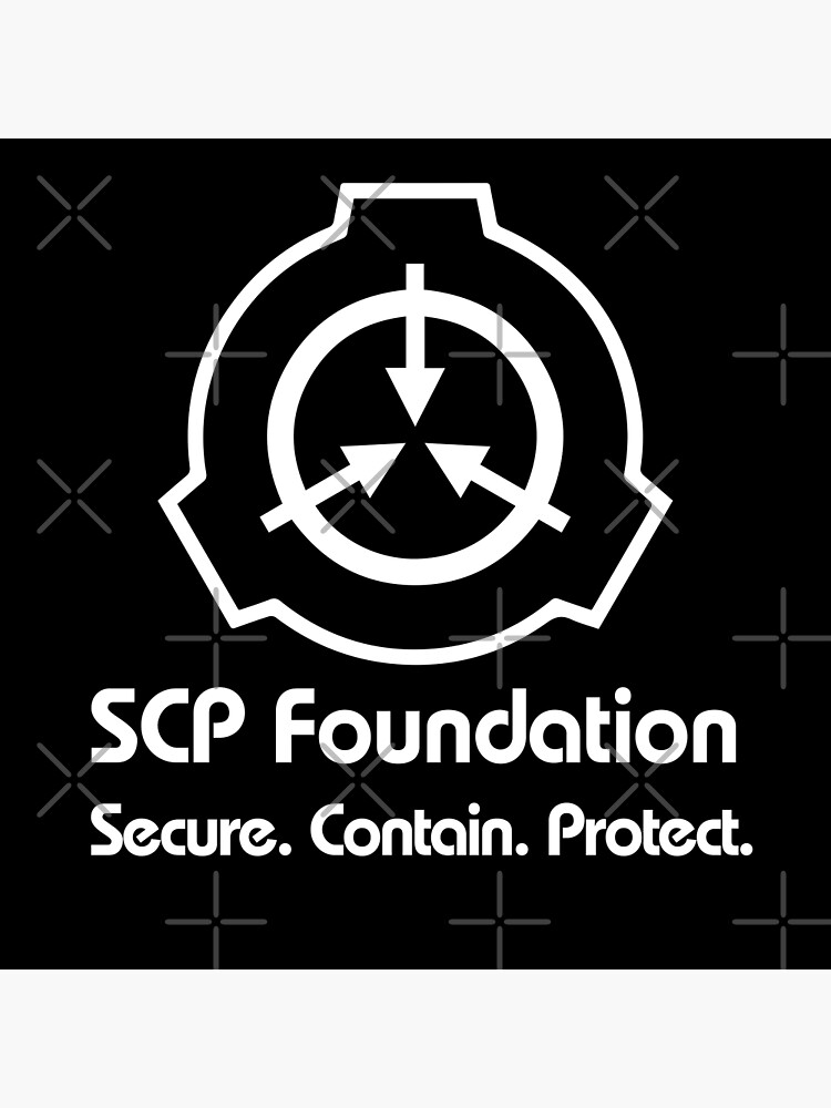 SCP foundation logo Art Print for Sale by AlmaFa123