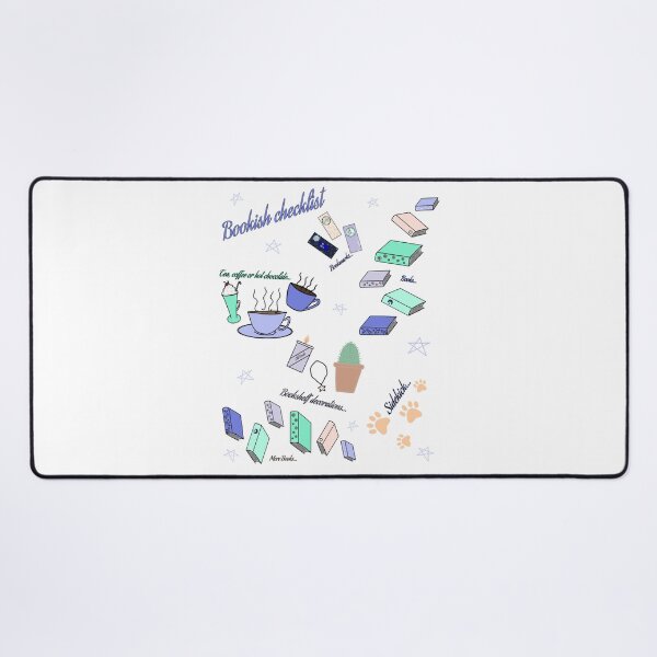 Item preview, Bookish Checklist  designed and sold by Dance Beneath The Stars Designs.