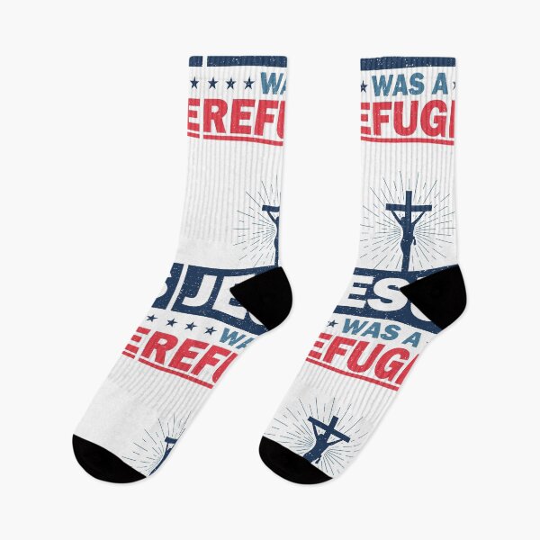 Item preview, Jesus was a refugee too (grunge texture) designed and sold by Unohana.