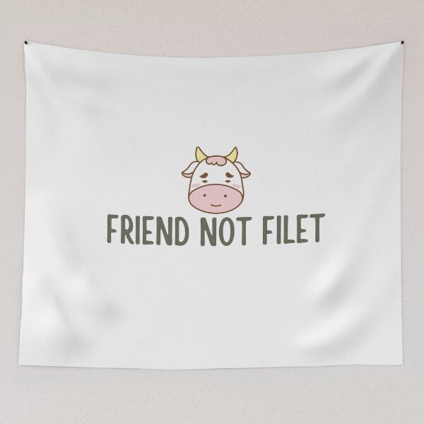 Item preview, Friend Not Filet Vegan Design designed and sold by choceclairs.