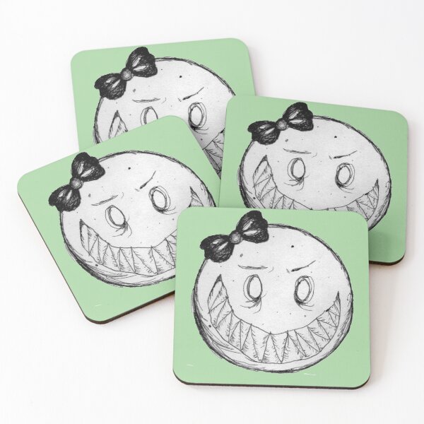 Item preview, SMILE - Laughing Daemon (Mint Green) designed and sold by CoraDaffodil.