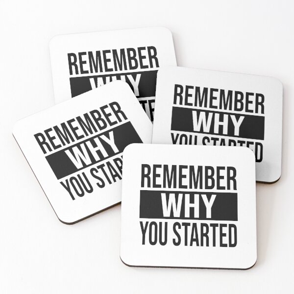 Item preview, Remember Why You Started For Entrepreneurs | For Hustlers | For Athletes designed and sold by SoLarghi.