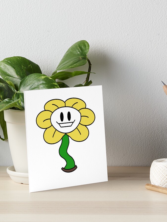 Flowey Undertale | Art Board Print