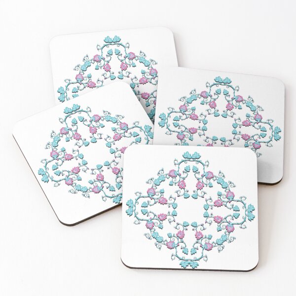 Item preview, SquareFloralPrint designed and sold by Z9Studios.