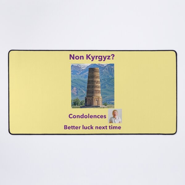 Item preview, "Condolences to Non Kyrgyz"  pl designed and sold by skoumpourdides.