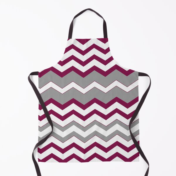 Artikelvorschau, Burgundy, light grey, white zig zag lines entworfen und verkauft von Svitac.