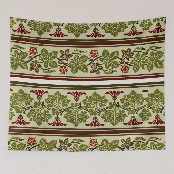 Item preview, Floral pattern from The Practical Decorator and Ornamentist (1892) by G.A Audsley and M.A. Audsley. designed and sold by Love The Design.