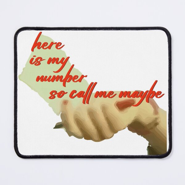 Item preview, Here is my number | Design with lettering designed and sold by AkraidaxDesign.
