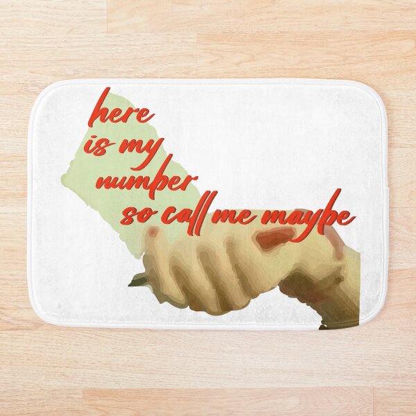 Item preview, Here is my number | Design with lettering designed and sold by AkraidaxDesign.