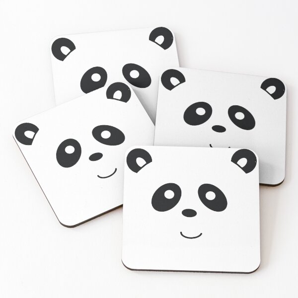 Item preview, Panda face designed and sold by HardToLevelUp.