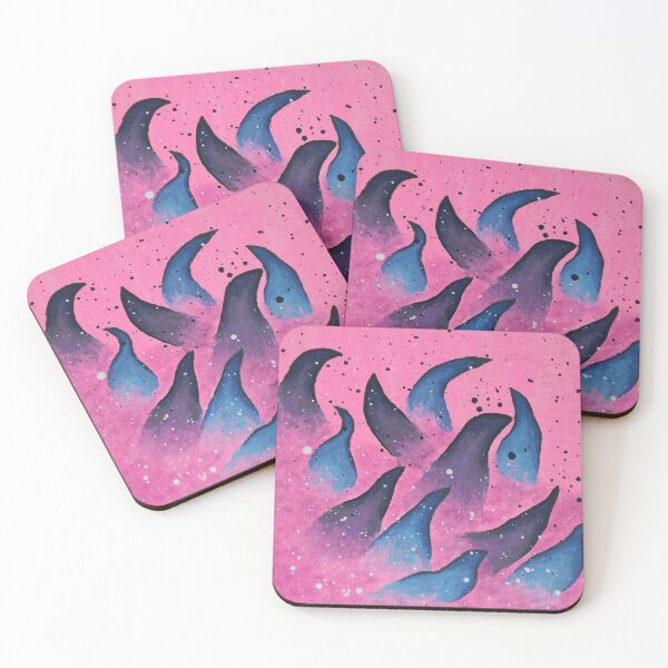 Item preview, Pink Darkness - Acrylic Painting Of Ambivalence designed and sold by S-LadyOfTheLake.