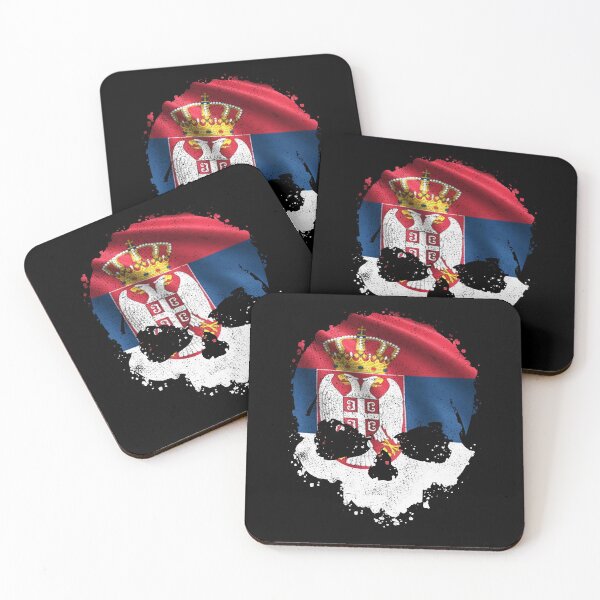 Item preview, Skull with Serbian flag designed and sold by Mila1946.