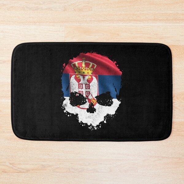 Item preview, Skull with Serbian flag designed and sold by Mila1946.