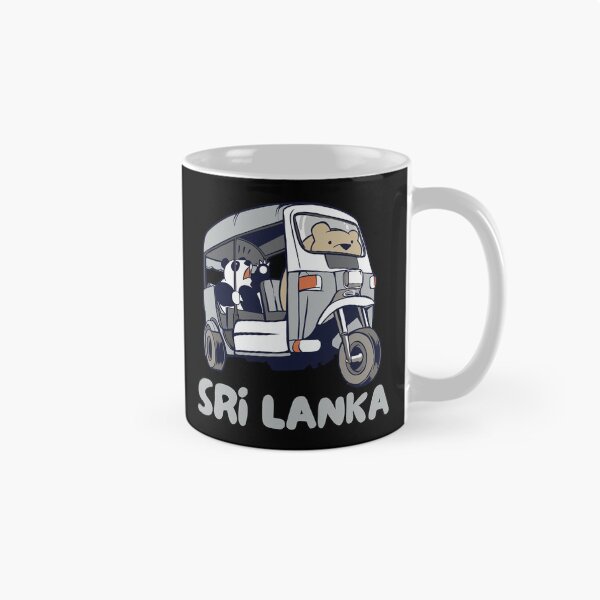 Item preview, Sri Lanka Tuk-Tuk Rickshaw Panda Bear designed and sold by Hoiho Adventure Shirts.