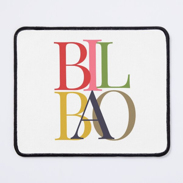 Item preview, Bilbao lettering monument bilbo city Europe Spain  designed and sold by Tropical Blood.