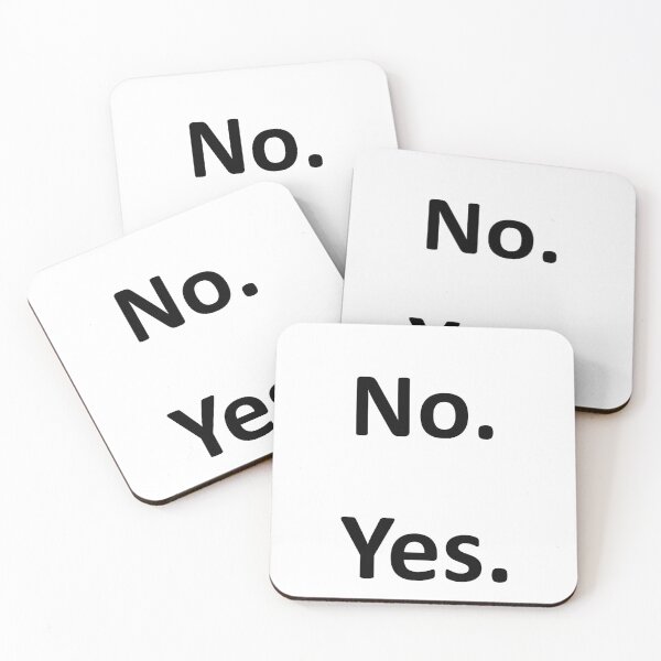 Item preview, Yes and no sticker designed and sold by notlegendd.