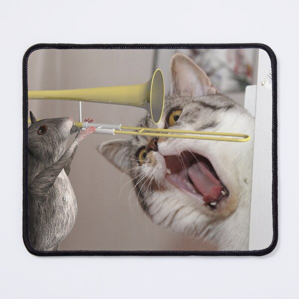 Item preview, Musical Mouse Playing Trombone designed and sold by Mythos57.