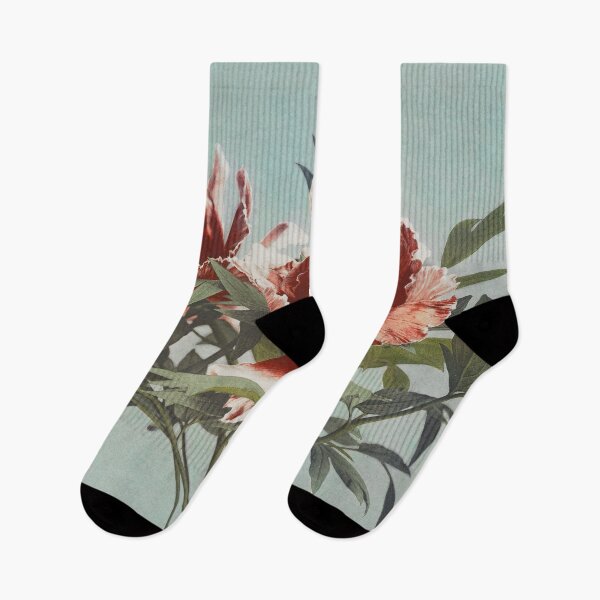 Item preview, Retro Japanese Flower Peony(1896) by Kazumasa Ogawa designed and sold by Designedbysm.