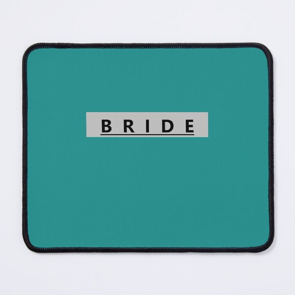 Item preview, Bride Teal With Black Letters designed and sold by DesignsByMuriel.