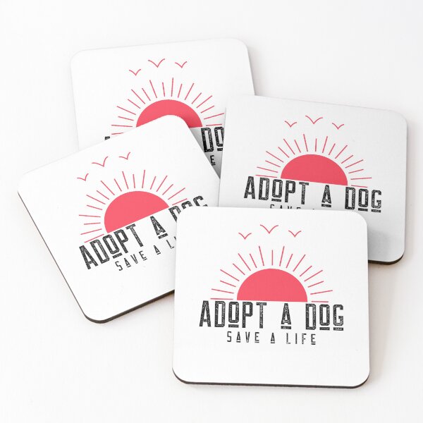 Item preview, Adopt A Dog Save A Life Text design for those who love pet adoption designed and sold by jtancrum61.