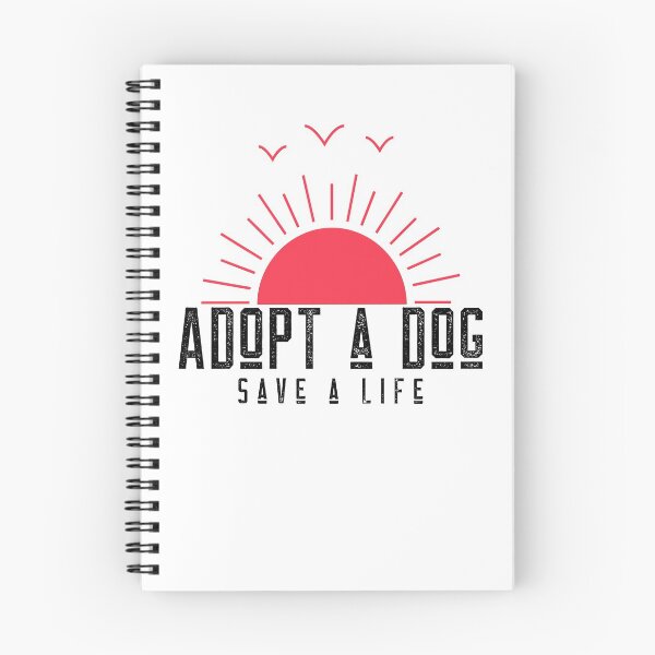 Item preview, Adopt A Dog Save A Life Text design for those who love pet adoption designed and sold by jtancrum61.