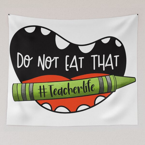 Item preview, Green Crayon Teacher Life designed and sold by Gaiadesigns.
