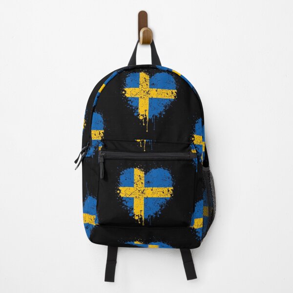Item preview, Sweden heart flag designed and sold by Mila1946.