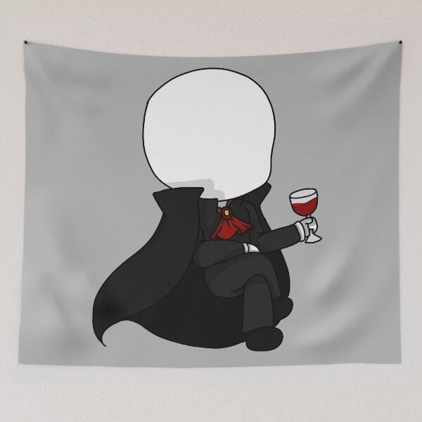 Item preview, vampire slenderman chibi designed and sold by EveryCuteThings.