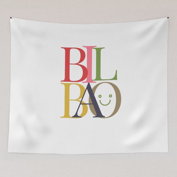 Item preview, Bilbao cool happy bilbo lettering  designed and sold by Tropical Blood.