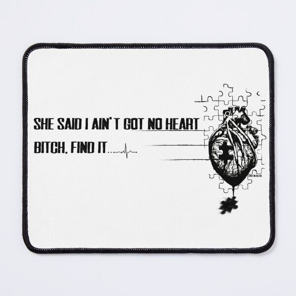 Item preview, No heart designed and sold by gainzgear.