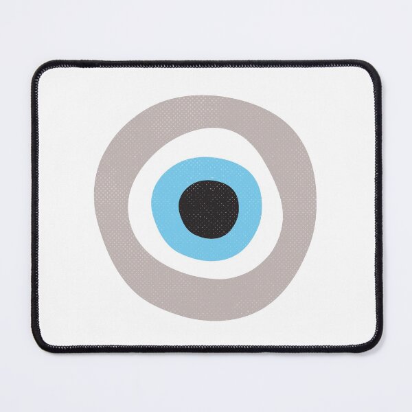 Item preview, Warm Grey Evil Eye Symbol designed and sold by Inogitna Designs.