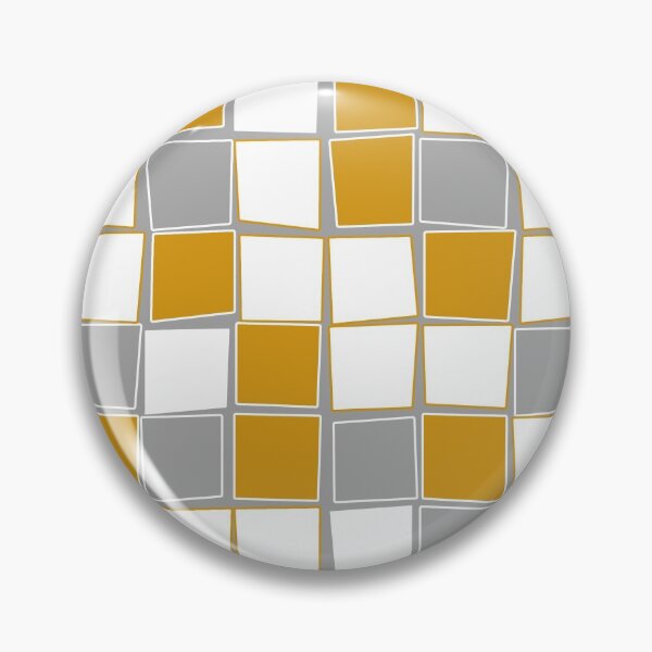 Artikelvorschau, Squares, modern, geometric, simple, elegant, grey, white, yellow, ochre entworfen und verkauft von Svitac.