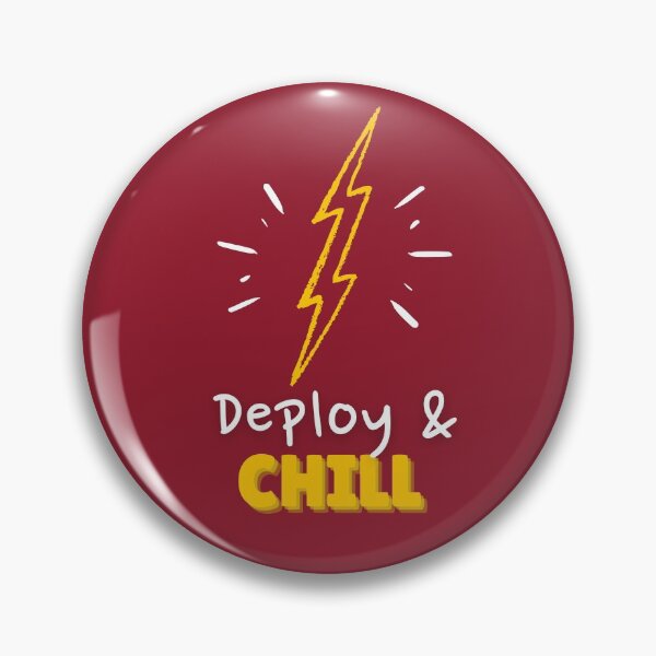 Item preview, Deploy and Chill Programmers and DevOps daily routine red designed and sold by IrinchiDE.