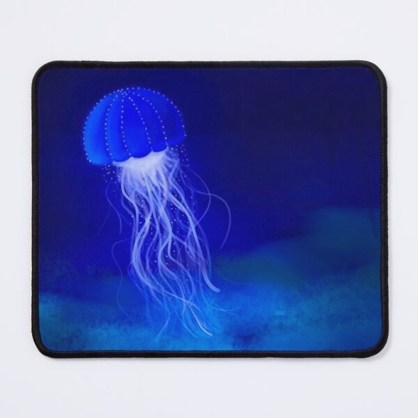Item preview, Blue Luminous Jellyfish designed and sold by Anna Dreams_Art.