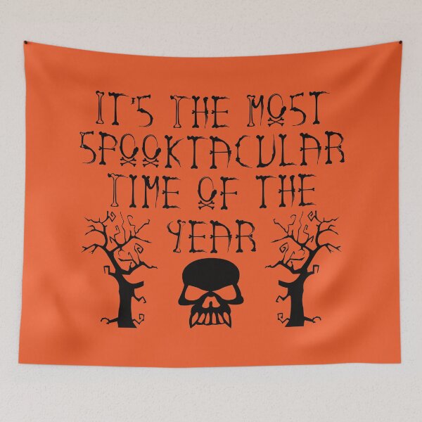 Item preview, The Most Spooktacular Time Of The Year - Halloween Skeletons designed and sold by LarrysDesigns.