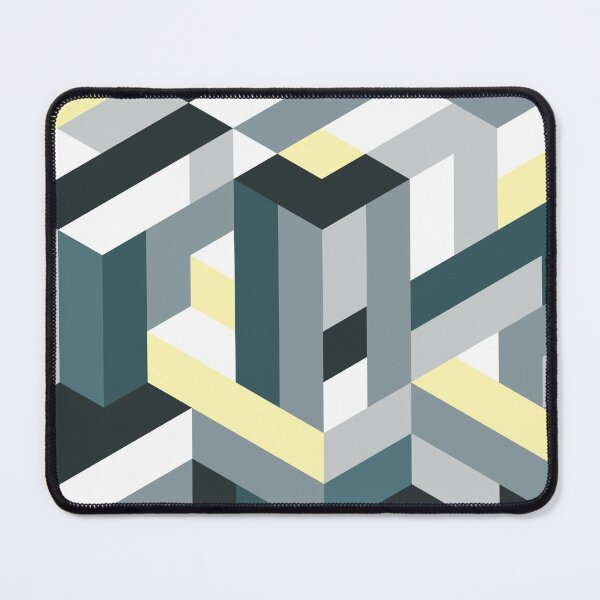 Item preview, Isometric - Green & Yellow designed and sold by TWPCdesigns.
