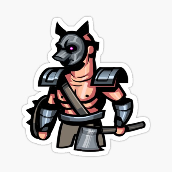 Pigmask Warrior Guy Sticker
