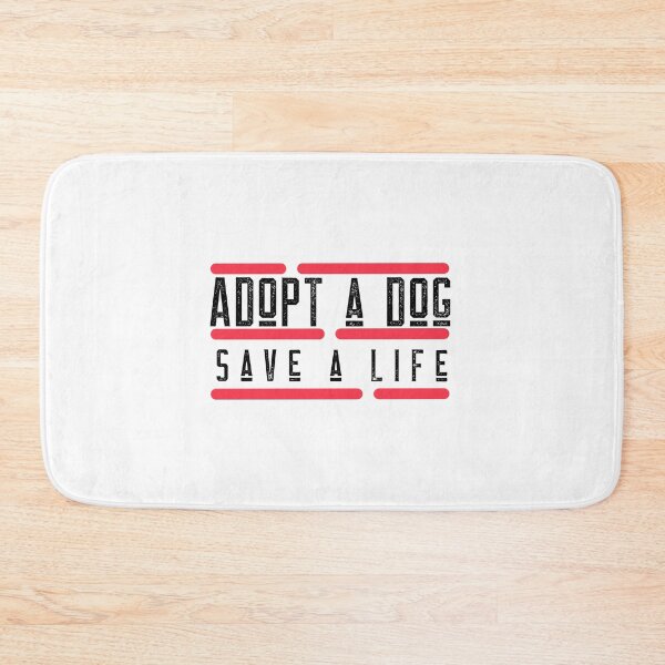 Item preview, Adopt A Dog Save A Life Text design for those who love pet adoption designed and sold by jtancrum61.
