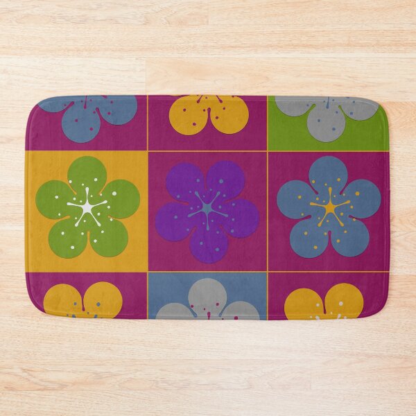 Item preview, Cherry tree blosom, abstract, flowers, pop art inspired, colorful designed and sold by Svitac.