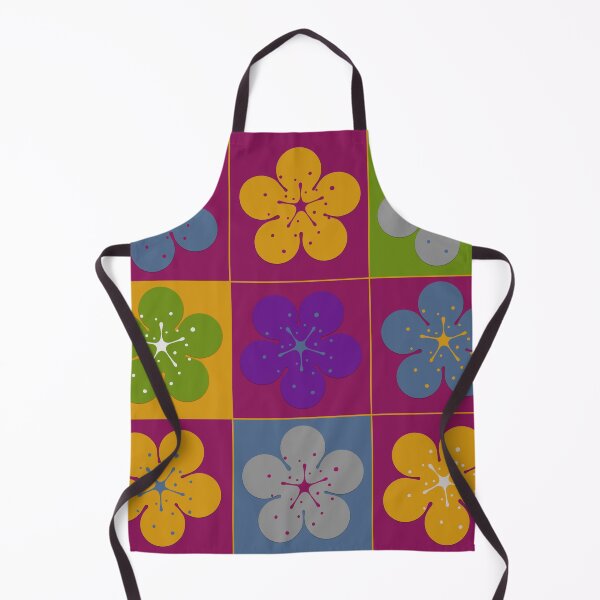 Item preview, Cherry tree blosom, abstract, flowers, pop art inspired, colorful designed and sold by Svitac.